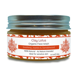 Serenity Face Wash for Sensitive Skin with Jojoba & Sandalwood