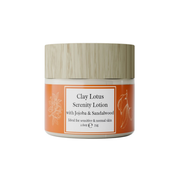 Clay Lotus Serenity Face Lotion with Jojoba & Sandalwood