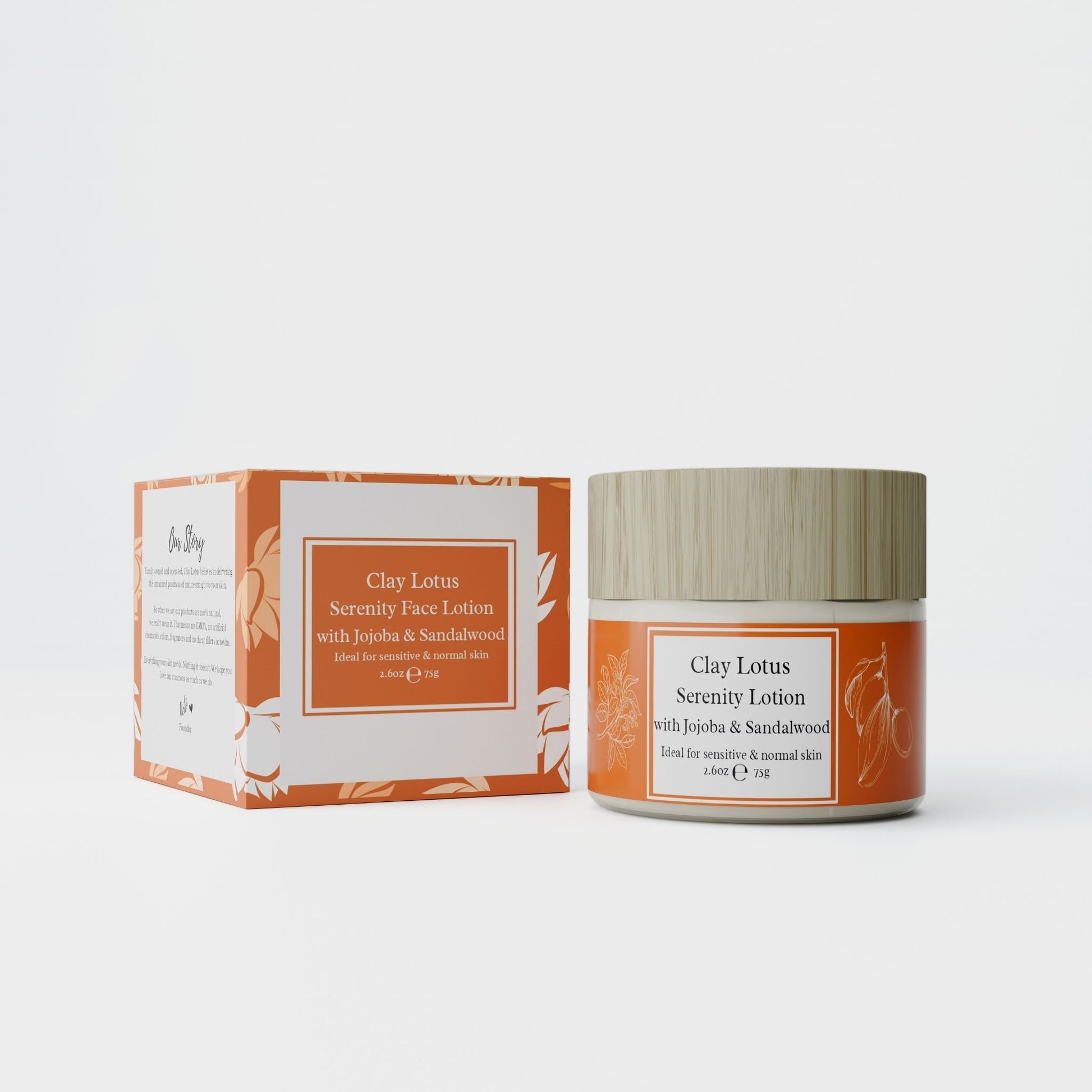 Serenity Face Lotion with Jojoba & Sandalwood
