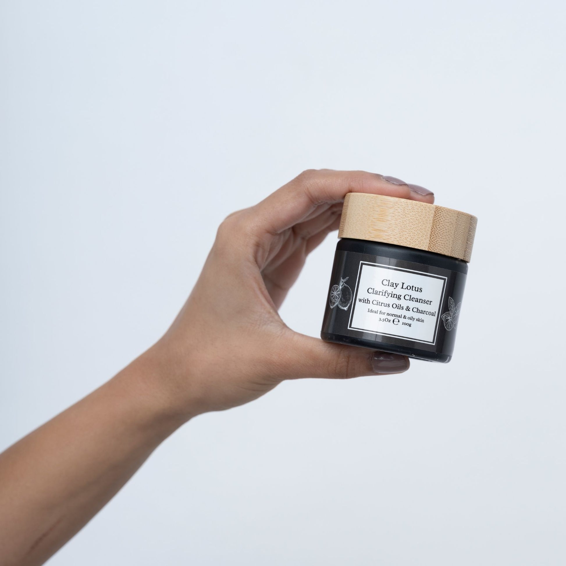 Clarifying Face Cleanser with Citrus Oils and Activated Charcoal