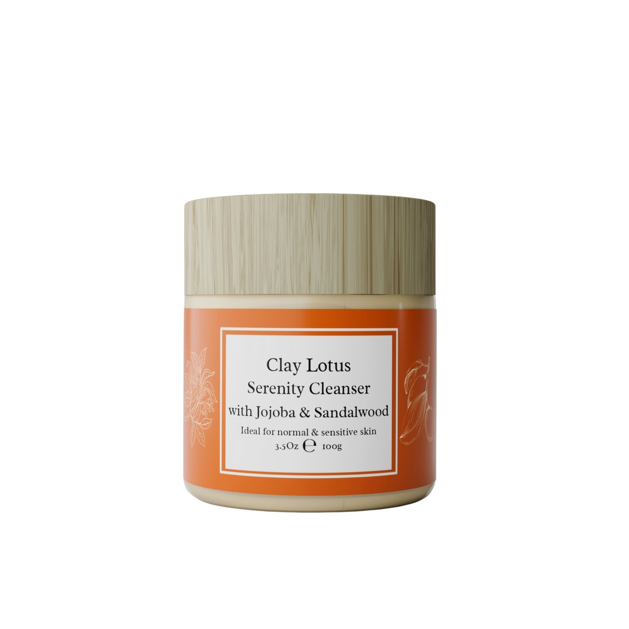 Serenity Face Wash for Sensitive Skin with Soothing Jojoba