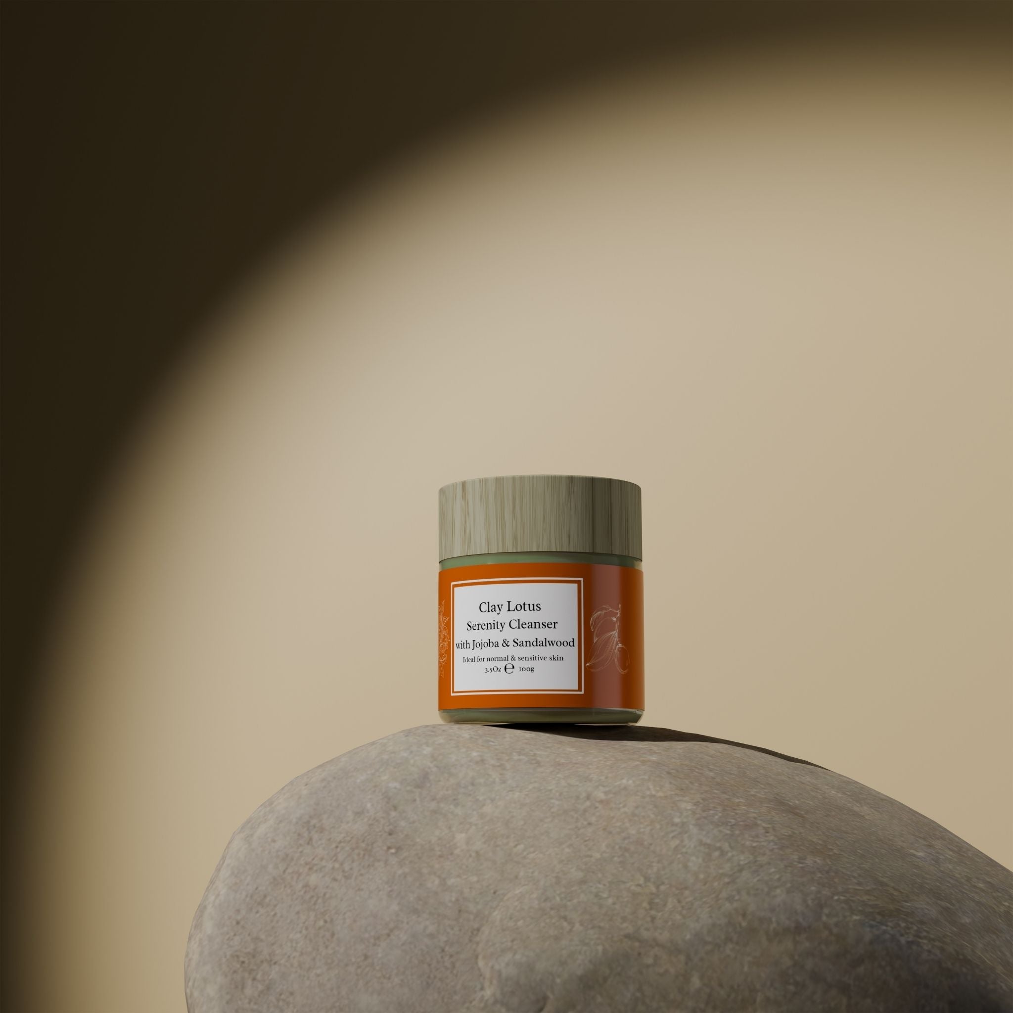 Serenity Face Wash for Sensitive Skin with Soothing Jojoba