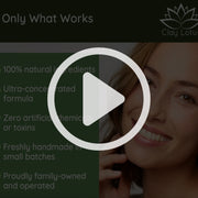 Clay Lotus Purifying Face Wash for Acne Prone Skin with Tea Tree & Neem