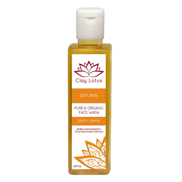 Organic Face Wash for Oily Skin (Vegan)